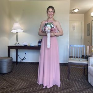 Birdy Grey Dusty Rose Bridesmaid Gown Size L
